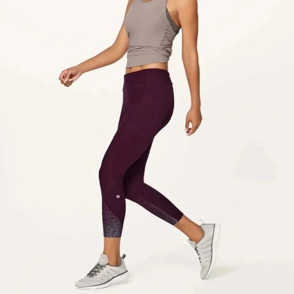 Lululemon sz 4 Tight Stuff Tight II (25") Dark Adobe great like new condition - Picture 2 of 13